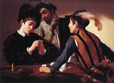 Cardsharps Caravaggio